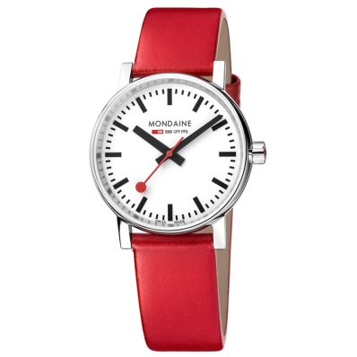 Mondaine Horloge Evo II MSE.35110.LC - 15990 Mondaine Horloge Evo II MSE.35110.LC - 15990
