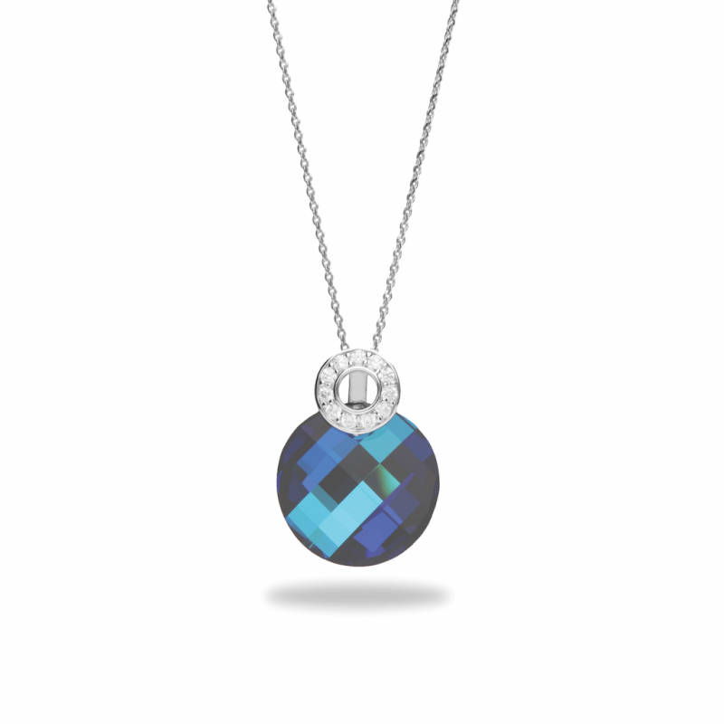 Spark Collier, model NC662118BB (lengte verstelbaar: 42-47cm.) - 16138 Spark Collier, model NC662118BB (lengte verstelbaar: 42-47cm.) - 16138
