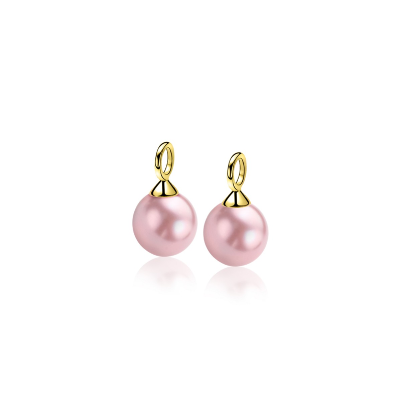Zinzi Oorbedels, model ZICH266RG (10mm.) - 16305 Zinzi Oorbedels, model ZICH266RG (10mm.) - 16305