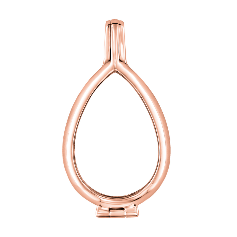 MY iMenso *Medallion Goccia* model 25-0075 zilver rosé-verguld - 17187 MY iMenso *Medallion Goccia* model 25-0075 zilver rosé-verguld - 17187