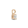 Hanger, 14krt. rose-goud  met zirconia (5mm.) - 16224