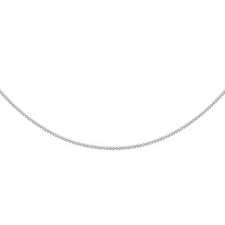 Collier, zilver gourmetschakel (lengte: 42cm.) - 17037 Collier, zilver gourmetschakel (lengte: 42cm.) - 17037