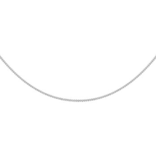 Collier, zilver gourmetschakel (lengte: 42cm.) - 17037 Collier, zilver gourmetschakel (lengte: 42cm.) - 17037