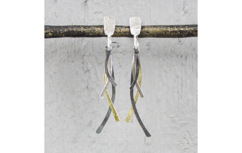 Jeh Jewels, Oorhangers Model 19167 (lengte: 5,5cm.) - 17051