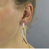 Jeh Jewels, Oorhangers Model 19167 (lengte: 5,5cm.) - 17051 Jeh Jewels, Oorhangers Model 19167 (lengte: 5,5cm.) - 17051