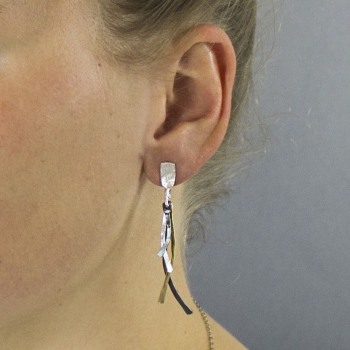 Jeh Jewels, Oorhangers Model 19167 (lengte: 5,5cm.) - 17051