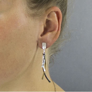 Jeh Jewels, Oorhangers Model 19167 (lengte: 5,5cm.) - 17051 Jeh Jewels, Oorhangers Model 19167 (lengte: 5,5cm.) - 17051