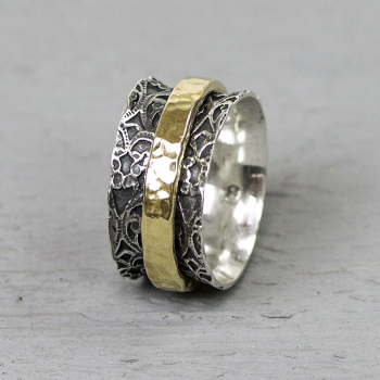 Jeh Jewels Ring, model 19970 12,5mm.breed (maat 57) - 17102