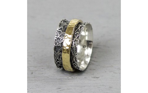 Jeh Jewels Ring, model 19970 12,5mm.breed (maat 57) - 17102