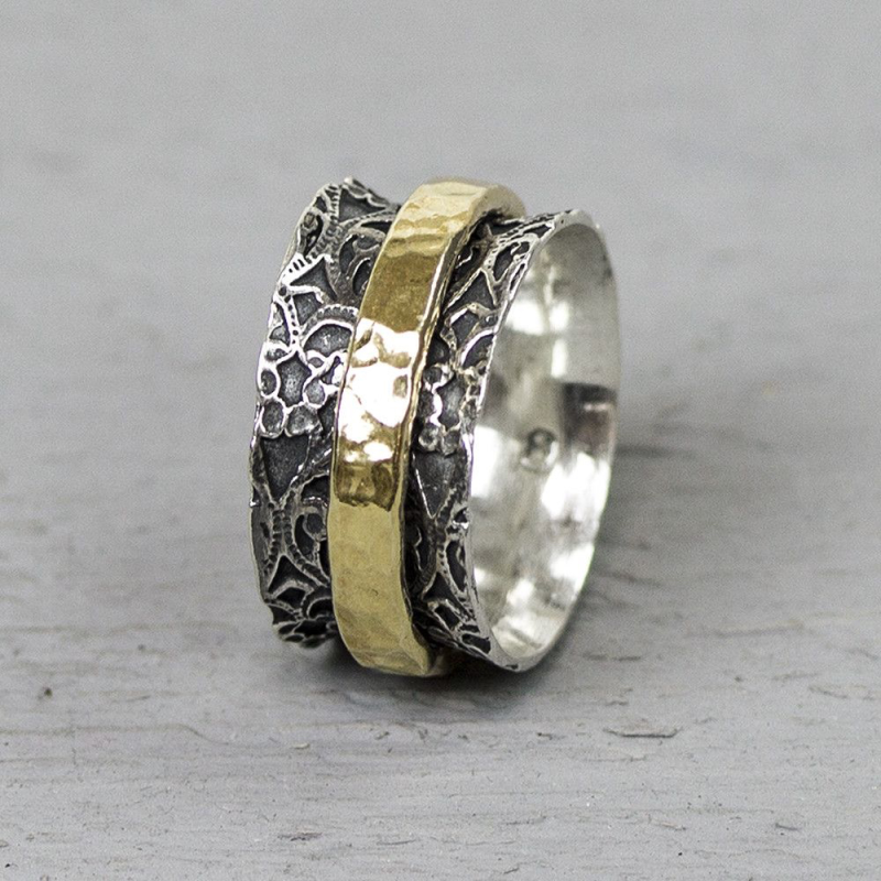 Jeh Jewels Ring, model 19970 12,5mm.breed (maat 57) - 17102