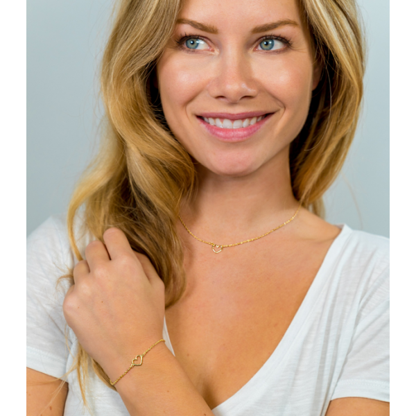 Zinzi Armband, model ZIA1420G (17-19cm) hart - 17373 Zinzi Armband, model ZIA1420G (17-19cm) hart - 17373