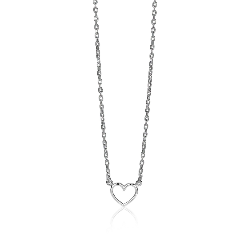 Zinzi Collier, model ZIC1420 hart (lengte verstelbaar 40-42cm.) - 16263 Zinzi Collier, model ZIC1420 hart (lengte verstelbaar 40-42cm.) - 16263