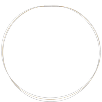 Boccia Collier, edelstaal/titanium model 0804-02 (lengte: 45cm.) - 16278