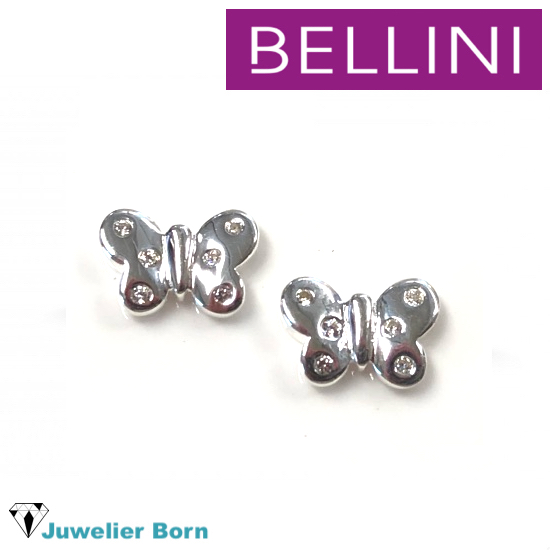 Bellini Oorknoppen, model 575.039 vlinder - 17575 Bellini Oorknoppen, model 575.039 vlinder - 17575
