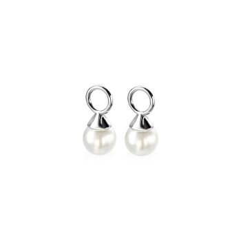 Zinzi Oorbedels, model ZICH1749W excl.creolen (6mm.) - 17938