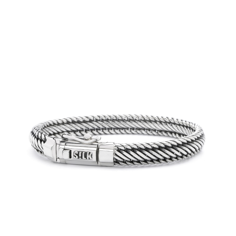 Silk Armband, model 743 (breedte: 8mm. lengte 19cm) - 17940