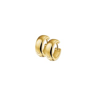 Oorringen, 14krt.goud (13x4.5mm.) - 18044 Oorringen, 14krt.goud (13x4.5mm.) - 18044