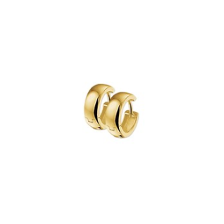 Oorringen, 14krt.goud (13x4.5mm.) - 18044 Oorringen, 14krt.goud (13x4.5mm.) - 18044