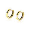 Zinzi Oorringen, Model ZIO194G rond (12x2mm.) - 18110 Zinzi Oorringen, Model ZIO194G rond (12x2mm.) - 18110