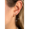 Zinzi Oorringen, Model ZIO194G rond (12x2mm.) - 18110 Zinzi Oorringen, Model ZIO194G rond (12x2mm.) - 18110