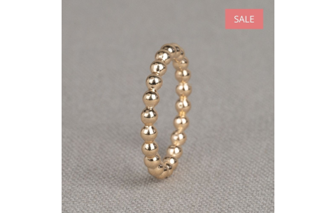 Jeh, Ring, model 19757 goldfilled (maat 50) - 18206