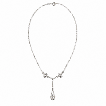 Collier, Forever Friends  zilver jasseron met graveerplaatje (lengte: 42cm.) - 17206