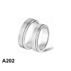 Amorio Ring, zilver gerhodineerd (breedte 5mm. (maat 17,5) RING MET ZIRCONIA - 16386