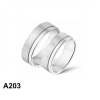 Amorio Ring, zilver gerhodineerd breedte 6mm. (maat 17,5) RING MET ZIRCONIA - 16388 Amorio Ring, zilver gerhodineerd breedte 6mm. (maat 17,5) RING MET ZIRCONIA - 16388