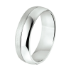 Amorio Ring, zilver gerhodineerd breedte 6mm. (maat 20) GLADDE RING - 16391 Amorio Ring, zilver gerhodineerd breedte 6mm. (maat 20) GLADDE RING - 16391
