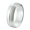 Amorio Ring, zilver gerhodineerd breedte 7mm. (maat 20) GLADDE RING - 16406 Amorio Ring, zilver gerhodineerd breedte 7mm. (maat 20) GLADDE RING - 16406