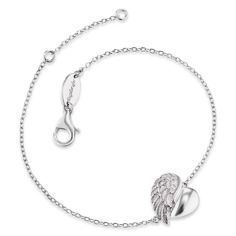 Engelsrufer Armband, model ERB-LILHEARTWING (Lengte:17-19cm.) - 18827 Engelsrufer Armband, model ERB-LILHEARTWING (Lengte:17-19cm.) - 18827