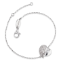 Engelsrufer Armband, model ERB-LILHEARTWING (Lengte:17-19cm.) - 18827