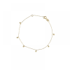 Jackie Armband, 14krt.goud Bubbles (lengte: 17-19cm.) - 19059