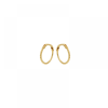 Jackie klap-oorringen, 14krt.goud Twist (10x1mm.) - 19068 Jackie klap-oorringen, 14krt.goud Twist (10x1mm.) - 19068