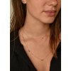 Jackie Collier, 14krt.goud Plain Heart(lengte: 38-42cm.) - 19077