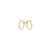 Jackie klap-oorringen, 14krt.goud Mini Dots (10x1mm.) - 19066 Jackie klap-oorringen, 14krt.goud Mini Dots (10x1mm.) - 19066