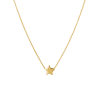 Jackie Collier, 14krt.goud Plain Star (lengte: 38-42cm.) - 19079 Jackie Collier, 14krt.goud Plain Star (lengte: 38-42cm.) - 19079