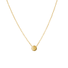 Jackie Collier, 14krt.goud discje 5mm. Plain Circle (lengte: 40-45cm.) - 19202 Jackie Collier, 14krt.goud discje 5mm. Plain Circle (lengte: 40-45cm.) - 19202