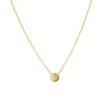 Jackie Collier, 14krt.goud discje 5mm. Plain Circle (lengte: 40-45cm.) - 19202 Jackie Collier, 14krt.goud discje 5mm. Plain Circle (lengte: 40-45cm.) - 19202