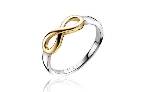 Zinzi Ring, model ZIR1065g infinity (maat 54) - 12162