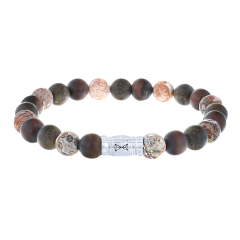 AZE Jewels Armband, model AZ-BS011-B Monte Rosa (Maat 19 Rekband) - 19250