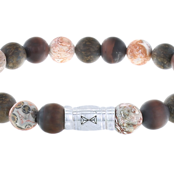 AZE Jewels Armband, model AZ-BS011-B Monte Rosa (Maat 19 Rekband) - 19250