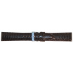 HC Horlogeband, 18mm - D.Bruin - Gevuld - met Stiksel - echt Hagedissenleer - 19589