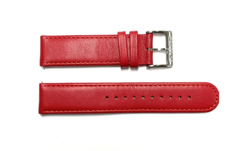 Mondaine Horlogeband, 20mm Rood L=195mm (model 20226) - 19644