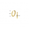 HC Oorringen, 14krt.goud (12x1.2mm.) - 19691