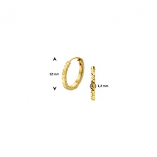 HC Oorringen, 14krt.goud (12x1.2mm.) - 19691