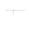 Collier, zoetwaterparel 5,5mm. m/zilveren sluiting (lengte: 42-46cm.) - 16651