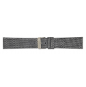 Horlogeband, 22mm - Grijs - Nylon (Kevlar Velvet) - 19929