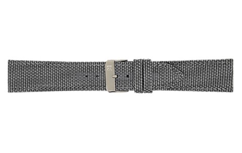 HC Horlogeband, 22mm - Grijs - Nylon (Kevlar Velvet) - 19929