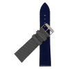 Horlogeband, 22mm - Grijs - Nylon (Kevlar Velvet) - 19929